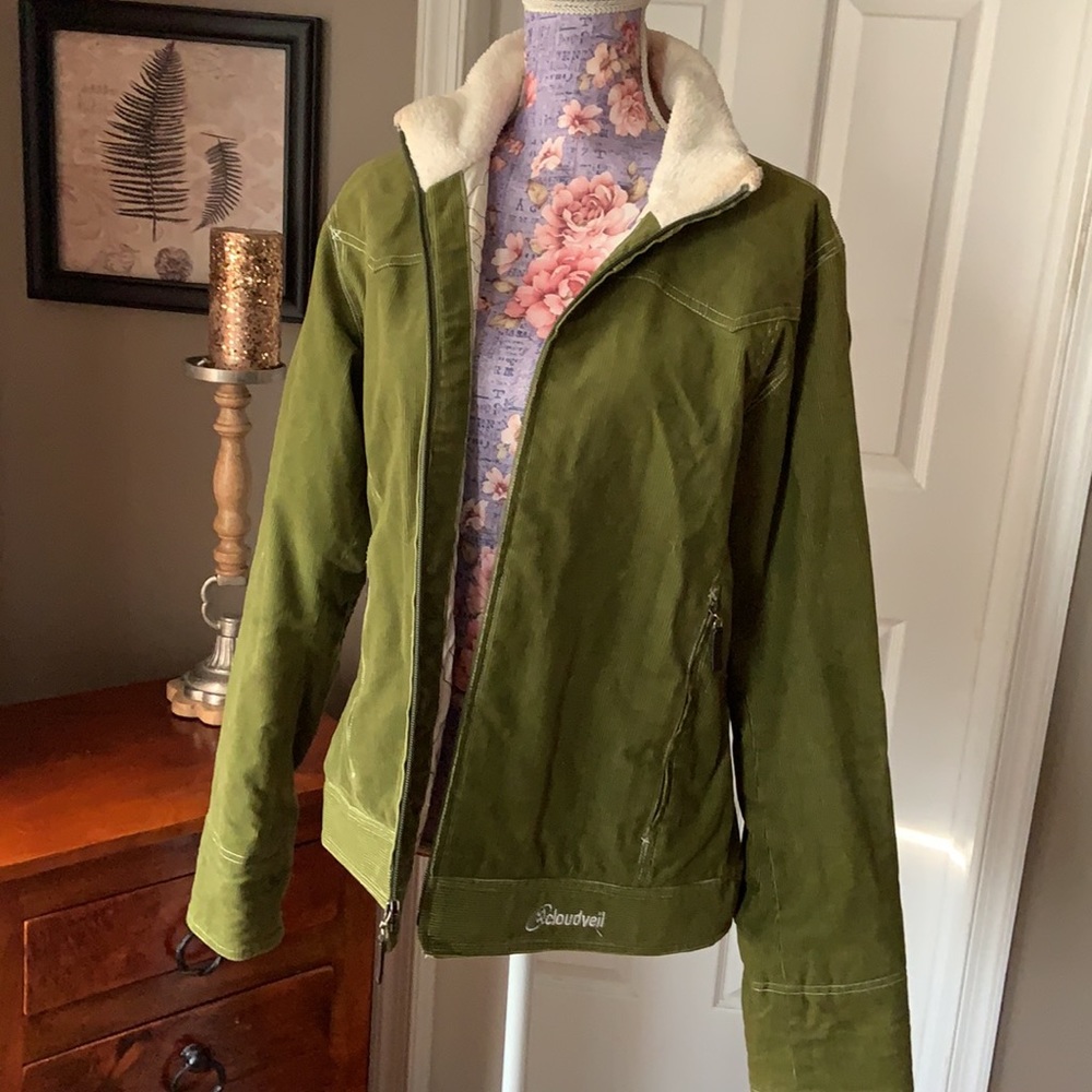 Cloudveil Green Corduroy Jacket